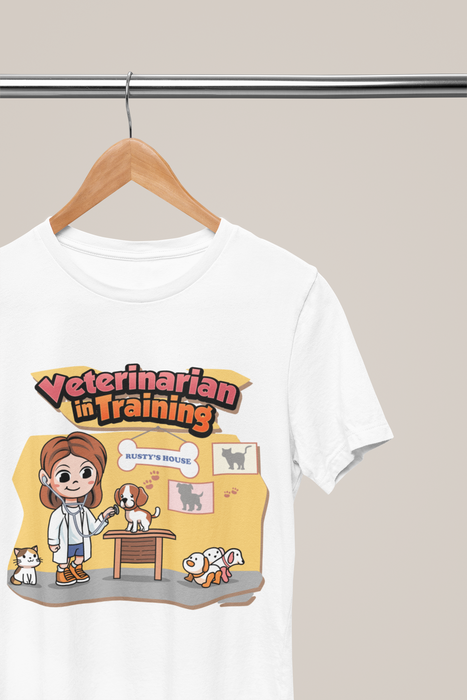 T-Shirt - Veterinarian in Training - Adult