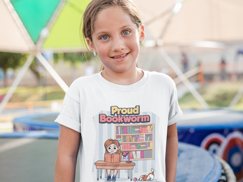 T-Shirt - Proud Bookworm - Youth