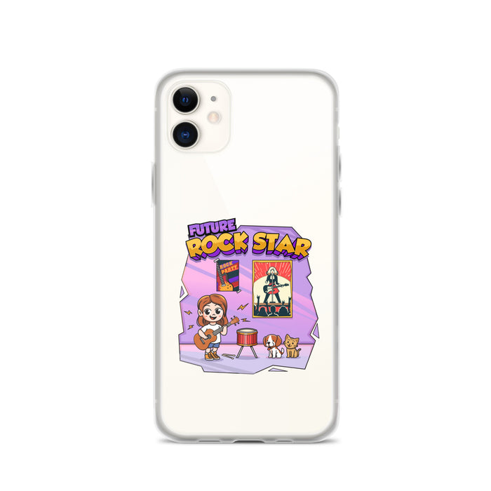 iPhone® - Clear Case - Future Rock Star