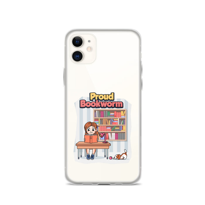 iPhone® Clear Case - Proud Bookworm