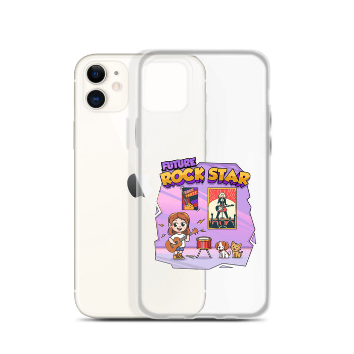 iPhone® - Clear Case - Future Rock Star