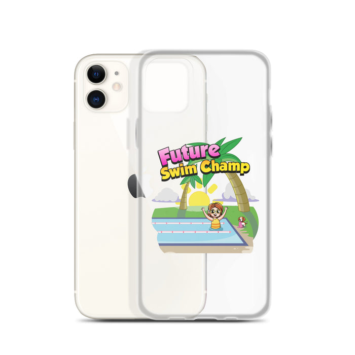 iPhone® Clear Case - Future Swim Champ