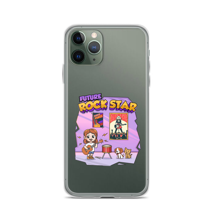 iPhone® - Clear Case - Future Rock Star