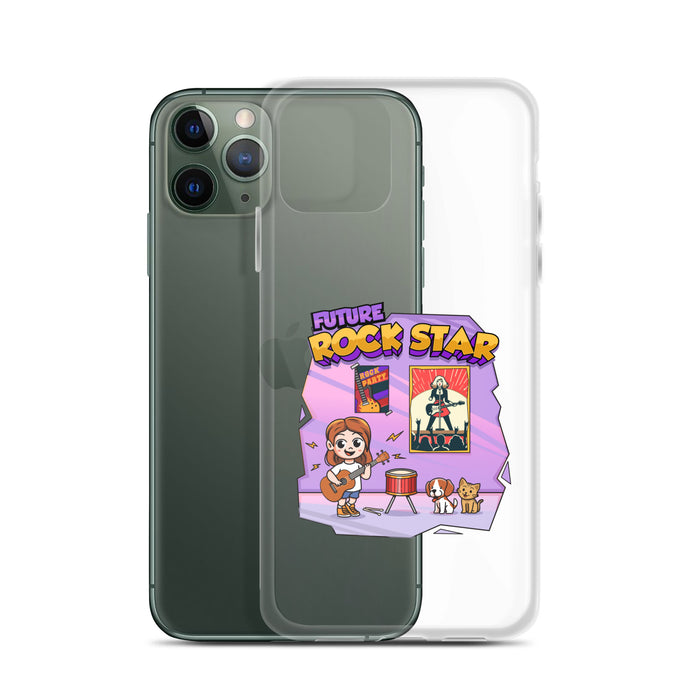 iPhone® - Clear Case - Future Rock Star