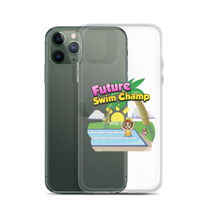 iPhone® Clear Case - Future Swim Champ