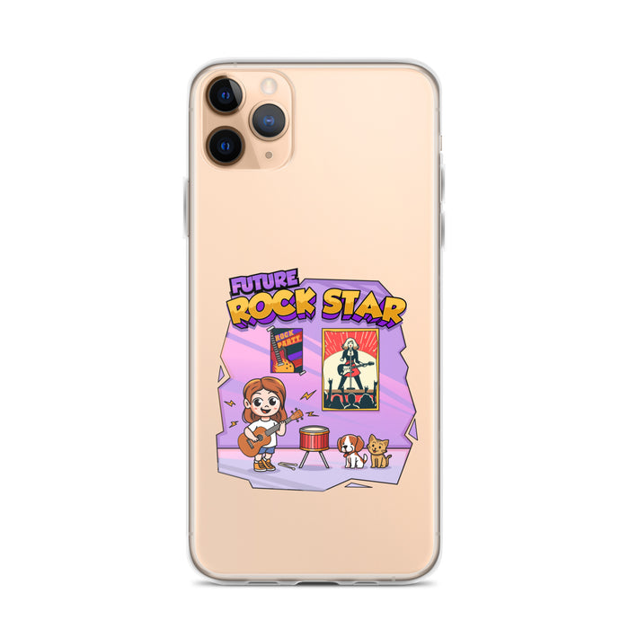 iPhone® - Clear Case - Future Rock Star