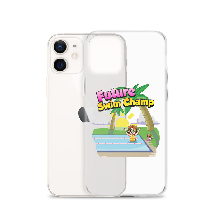 iPhone® Clear Case - Future Swim Champ