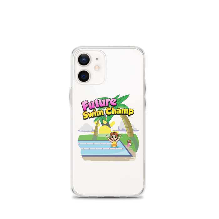 iPhone® Clear Case - Future Swim Champ