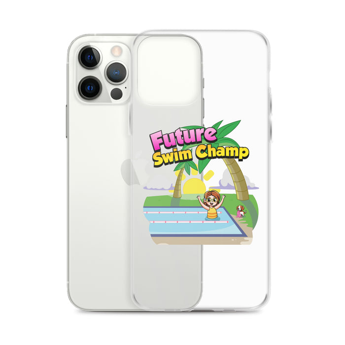 iPhone® Clear Case - Future Swim Champ