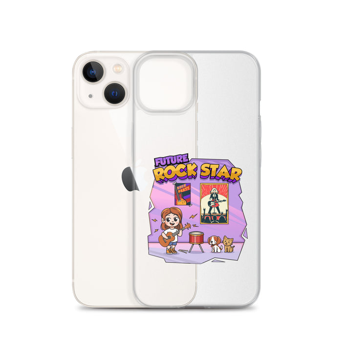 iPhone® - Clear Case - Future Rock Star