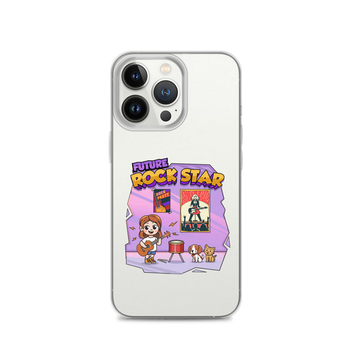 iPhone® - Clear Case - Future Rock Star