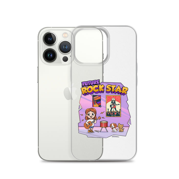 iPhone® - Clear Case - Future Rock Star