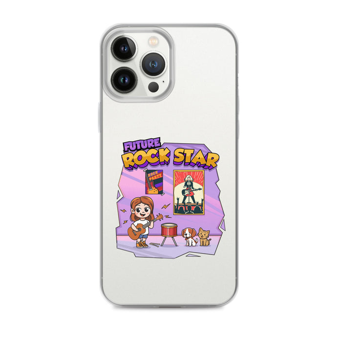 iPhone® - Clear Case - Future Rock Star