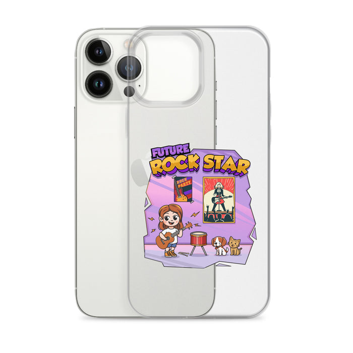 iPhone® - Clear Case - Future Rock Star