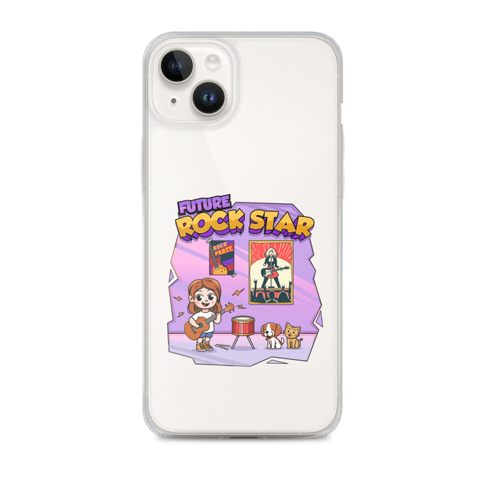 iPhone® - Clear Case - Future Rock Star