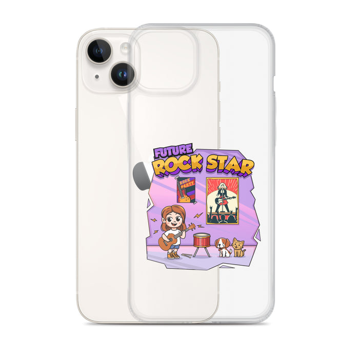 iPhone® - Clear Case - Future Rock Star