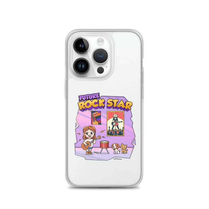 iPhone® - Clear Case - Future Rock Star