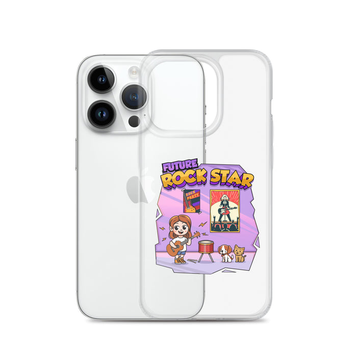 iPhone® - Clear Case - Future Rock Star