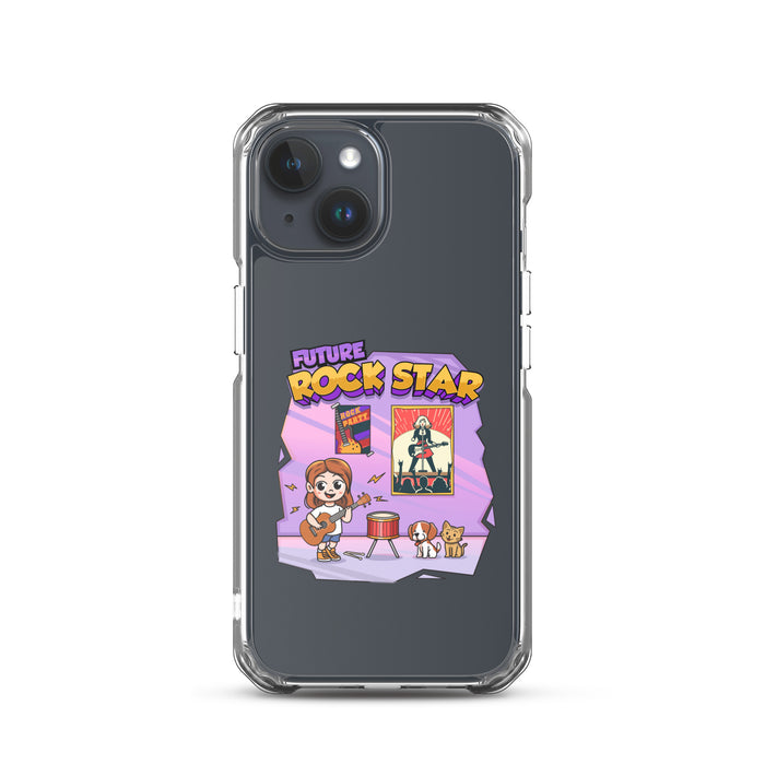 iPhone® - Clear Case - Future Rock Star