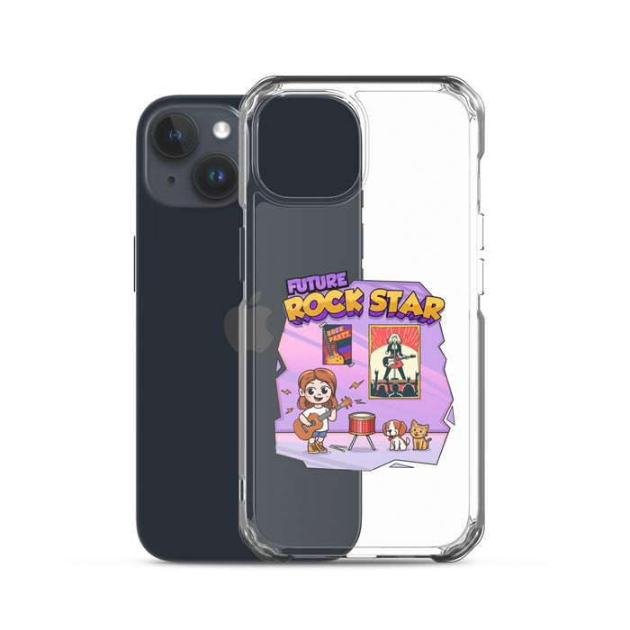 iPhone® - Clear Case - Future Rock Star