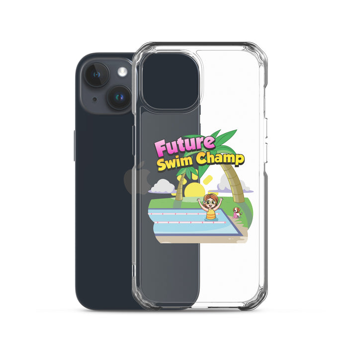 iPhone® Clear Case - Future Swim Champ