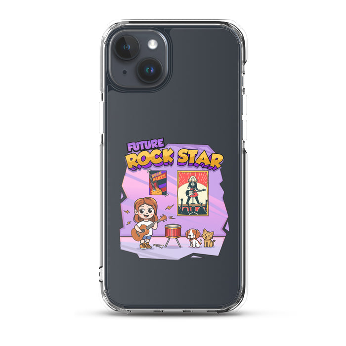 iPhone® - Clear Case - Future Rock Star