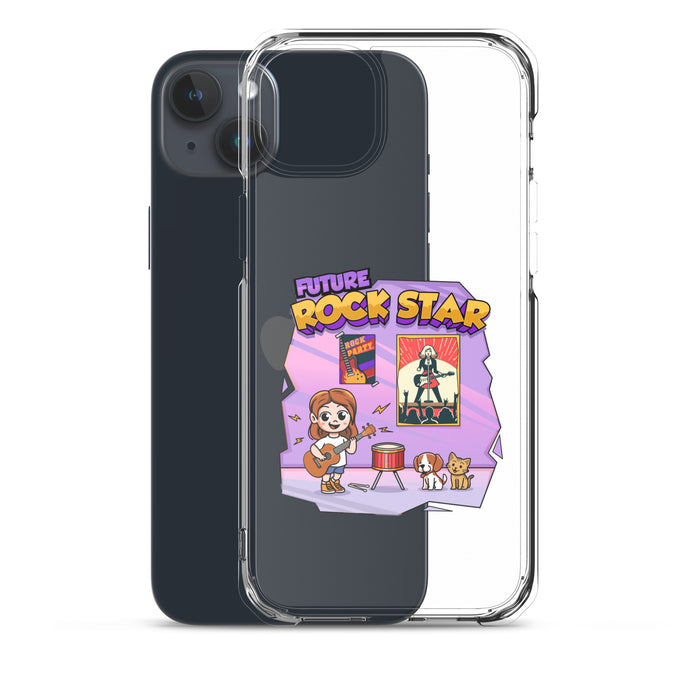 iPhone® - Clear Case - Future Rock Star