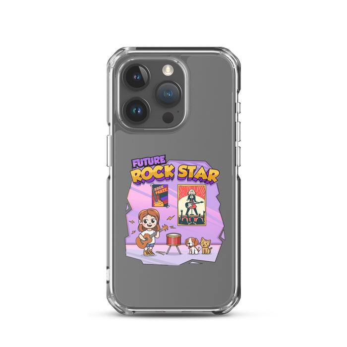 iPhone® - Clear Case - Future Rock Star