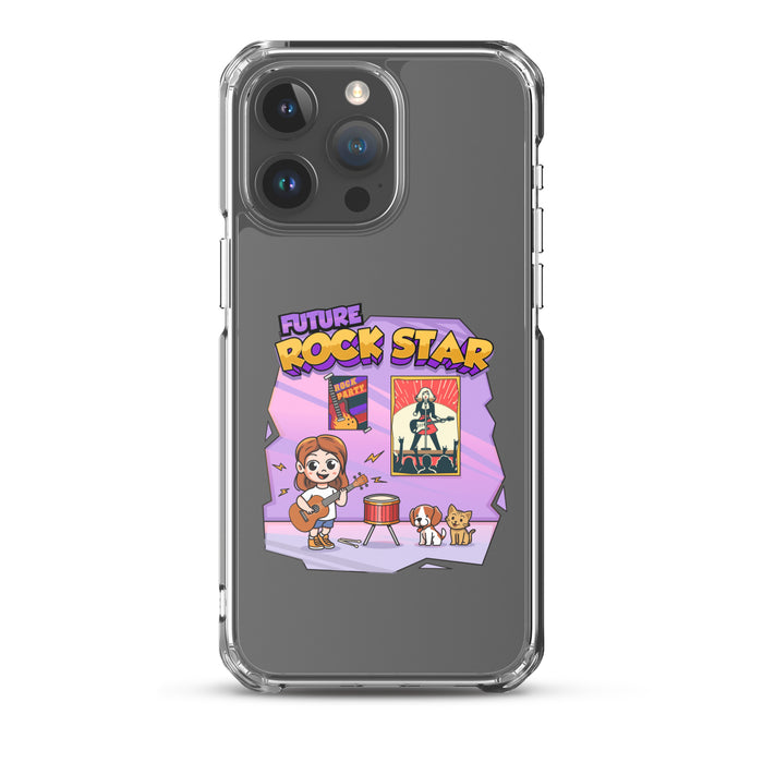 iPhone® - Clear Case - Future Rock Star