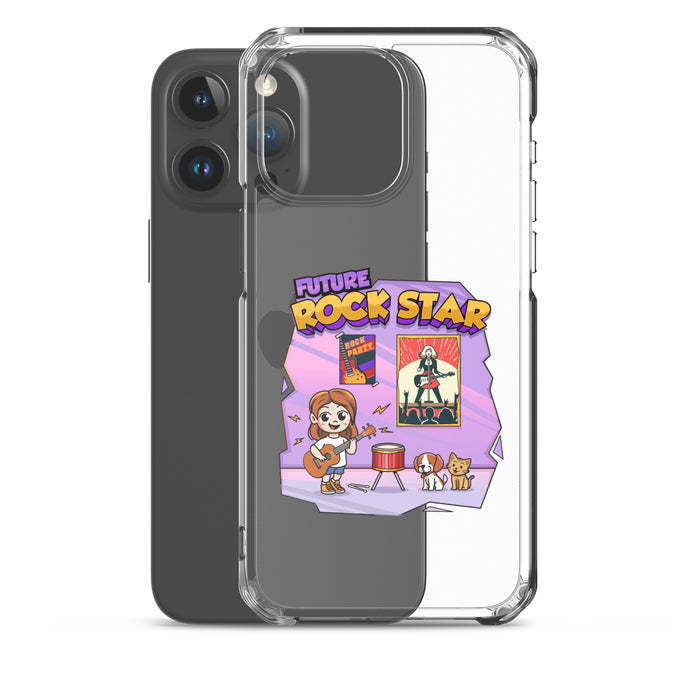 iPhone® - Clear Case - Future Rock Star