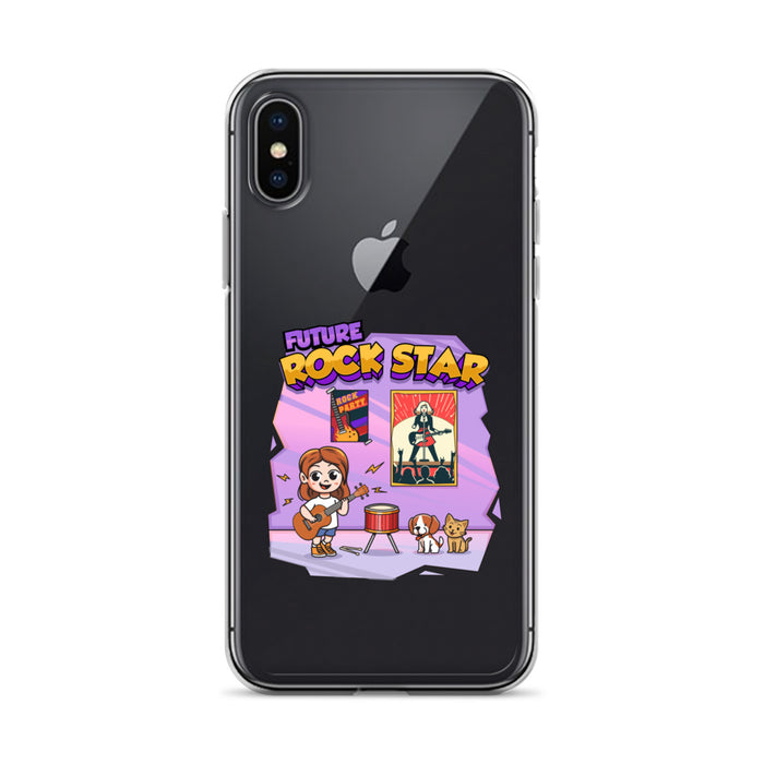 iPhone® - Clear Case - Future Rock Star