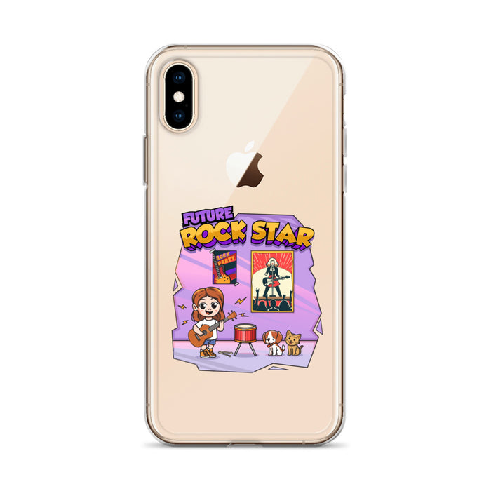 iPhone® - Clear Case - Future Rock Star