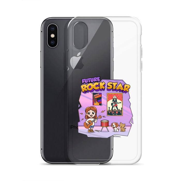 iPhone® - Clear Case - Future Rock Star