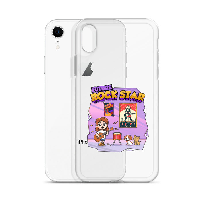 iPhone® - Clear Case - Future Rock Star