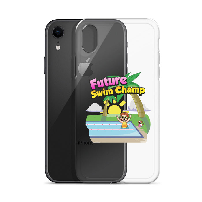 iPhone® Clear Case - Future Swim Champ