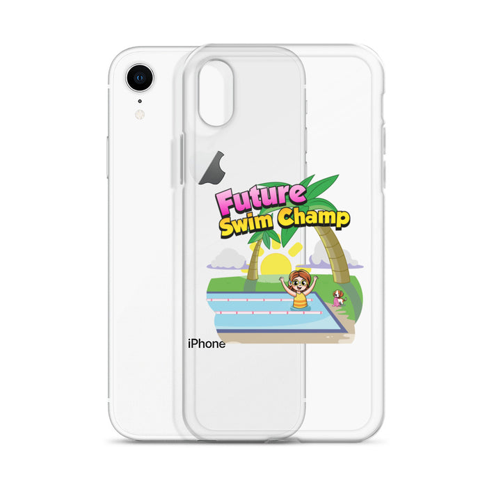 iPhone® Clear Case - Future Swim Champ