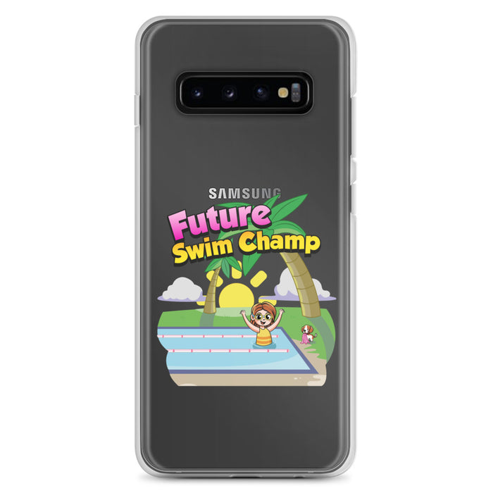 Samsung® Clear Case - Future Swim Champ