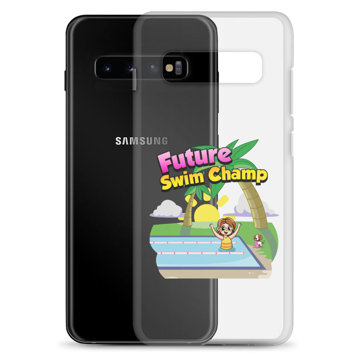 Samsung® Clear Case - Future Swim Champ