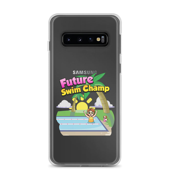 Samsung® Clear Case - Future Swim Champ