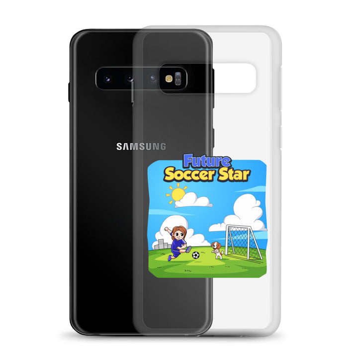 Samsung® Clear Case - Future Soccer Star