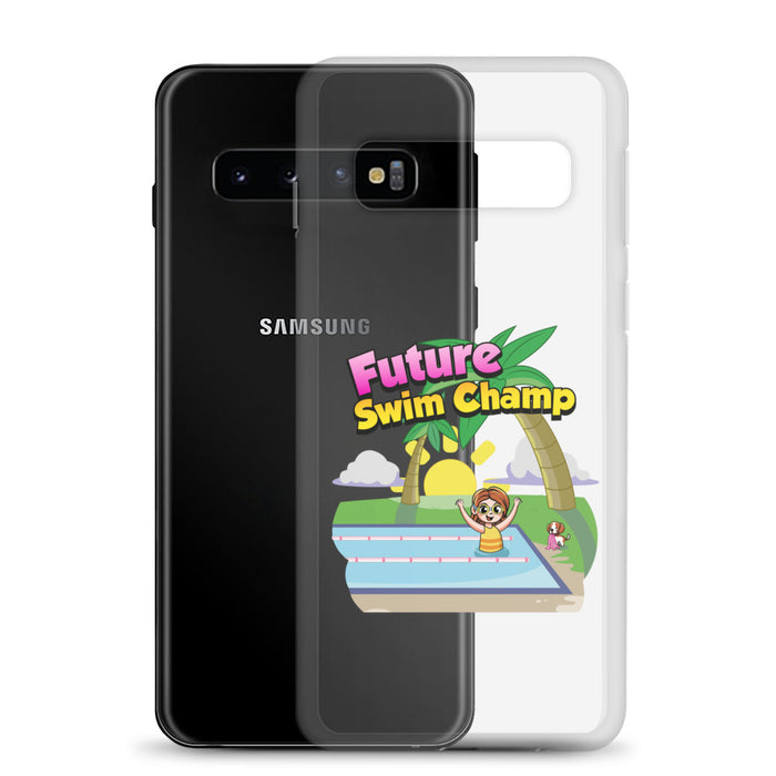 Samsung® Clear Case - Future Swim Champ