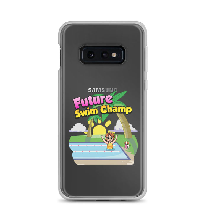 Samsung® Clear Case - Future Swim Champ