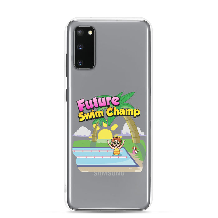 Samsung® Clear Case - Future Swim Champ