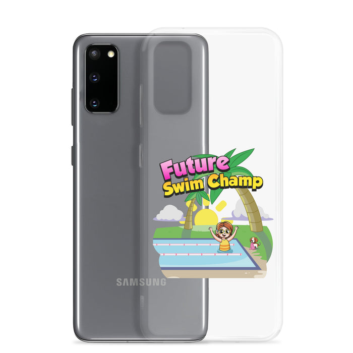 Samsung® Clear Case - Future Swim Champ