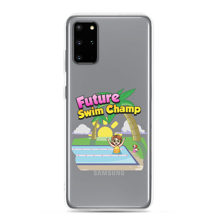 Samsung® Clear Case - Future Swim Champ