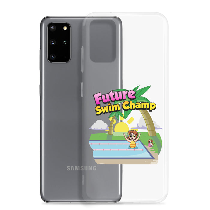 Samsung® Clear Case - Future Swim Champ