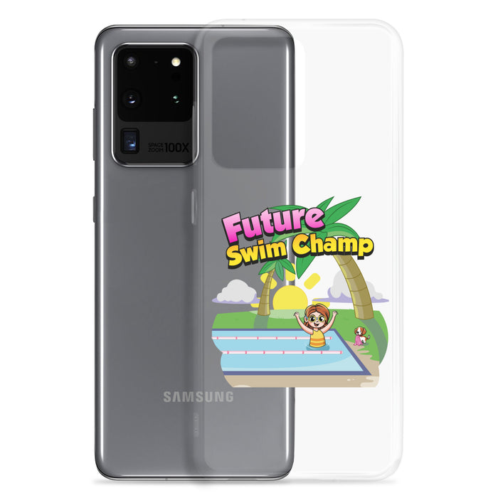 Samsung® Clear Case - Future Swim Champ