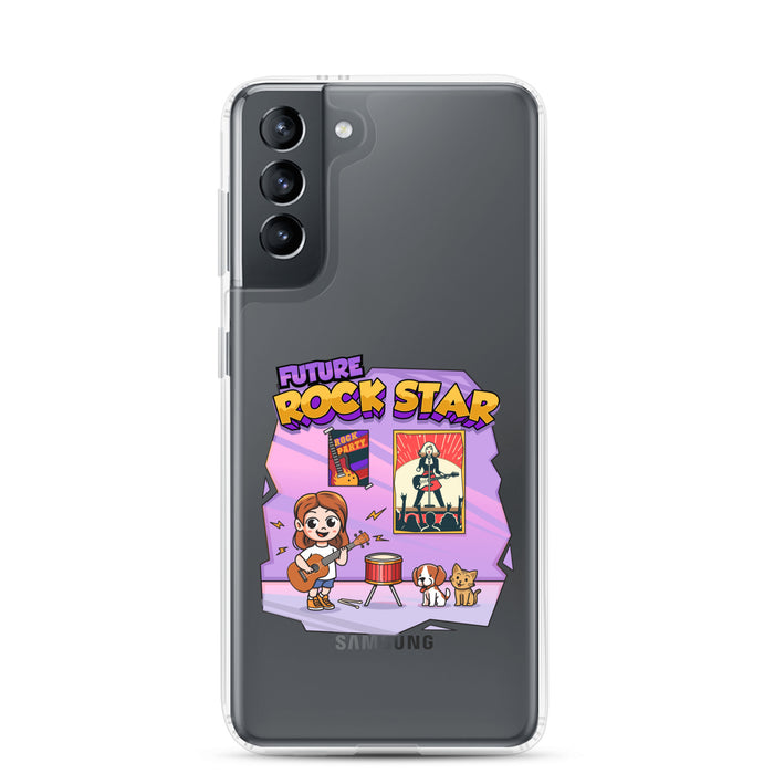 Samsung® Clear Case - Future Rock Star