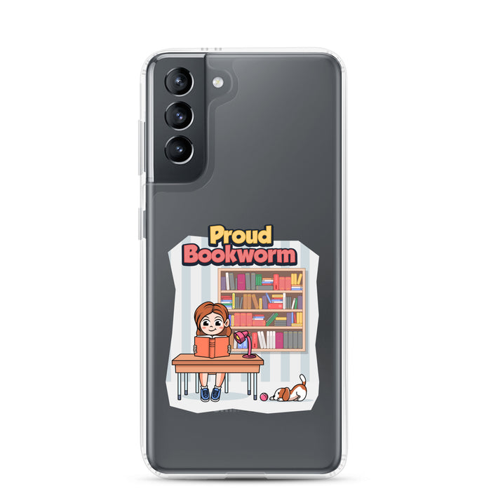 Samsung® Clear Case - Proud Bookworm