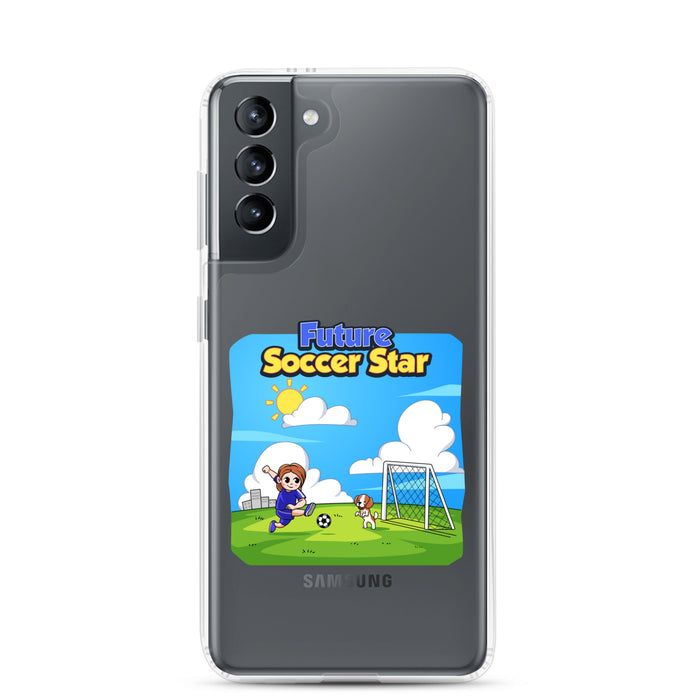 Samsung® Clear Case - Future Soccer Star